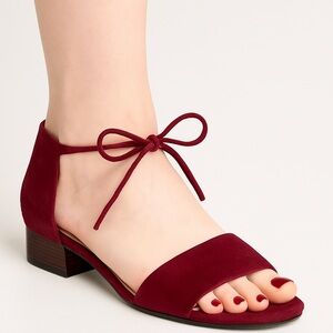 Eileen Fisher Suede Sandal